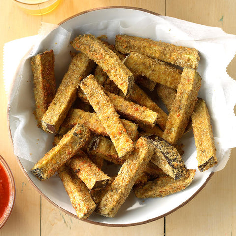 Prueba estas "papas fritas" keto deliciosas, fáciles y ¡ultra bajas en carbos!