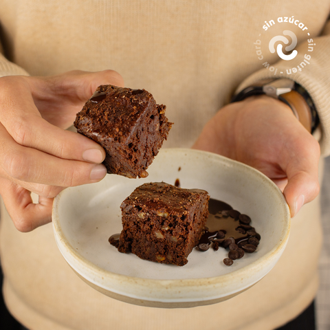 Mezcla para 16 Unidades de Brownie Torta de Chocolate Low Carb Keto Simple Mezcla 290g