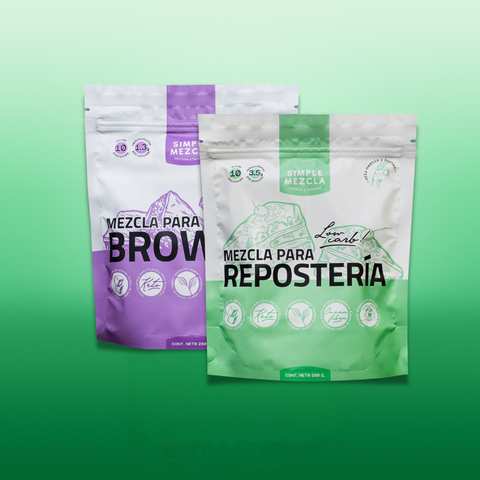 Pack Postres Low Carb Sugar Free Keto
