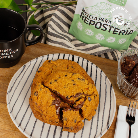 Mezcla Bizcocho, Waffles y Galletas Low Carb Keto Simple Mezcla 290g (Rinde 12 Unidades)