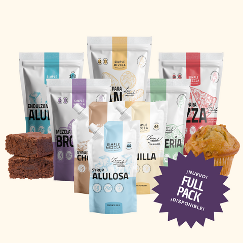 Fullpack | Todas las Mezclas + Alulosa + los 3 Syrups