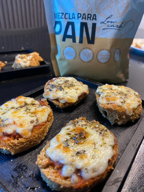 Mezcla Pan Para Microondas Low Carb Keto Simple Mezcla 290g (Rinde 10 Unidades)